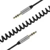 Griffin Spiral Araç Ses Aktarım Kablosu Aux Kablo 2/3mm-(5775)