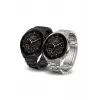 GT3 Max Elegant Smart Watch GT3 Max Elegant Erkek Akıllı Saat Deri-Metal-Silikon 3 Kordonlu