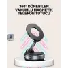 Güçlü Mıknatıslı Vakumlu Araç Telefon Tutucu Alüminyum Gövde