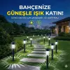 Güneş Enerjili Bahçe Lambası Plastik Saplama 10lu Set
