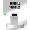 Güneş Enerjili Dış Mekan Sensörlü Duvar Lambası IP65 Su Geçirmez