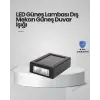 Güneş Enerjili LED Duvar Aydınlatması
