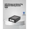 Güneş Enerjili LED Duvar Aydınlatması