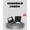 Güneş Enerjili Sensörlü Dış Mekan Duvar Lambası – 3 Modlu 2200mAh Pil 120° Algılama