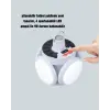 Güneş Paneliyle Şarj Olan Katlanabilir LED Çadır Lambası – 5 Kademeli Aydınlatma
