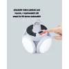 Güneş Paneliyle Şarj Olan Katlanabilir LED Çadır Lambası – 5 Kademeli Aydınlatma