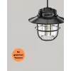 Hafif ve Taşınabilir Retro Tasarım Kamp Lambası