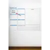 Haftalık Planlayıcı Manyetik Duvar Stickerı Takvim 56 cm x 70 cm