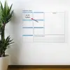 Haftalık Planlayıcı Manyetik Duvar Stickerı Takvim 70 Cm X 56 Cm Bx40