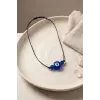 Handmade Bohem Mavi Nazar Kolye