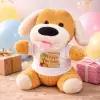 Happy Birthday Tişörtlü Peluş Köpek