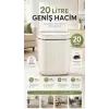 Hareket Sensörlü Büyük 20L Çöp Kovası UV Işıklı