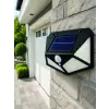 Hareket Sensörlü Güneş Enerjili Duvar Lambası Dış Mekan İçin Güçlü LED Aydınlatma