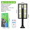 Hareket Sensörlü Ip65 Güneş Enerjili Led Spot Kumandalı Bx40
