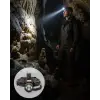Hareket Sensörlü Şarj Edilebilir Kafa Lambası LCD Göstergeli