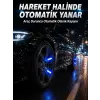 Hareketle Yanan LED Sibop Işığı 4lü Araç Lastik Lambası