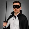 Haydut Kostüm Seti – Siyah Maske, Pelerin ve Kılıç