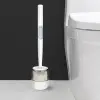 Hazneli Silikon Tuvalet Temizleme Fırçası