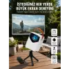 HD Ayaklı Portatif Projeksiyon Cihazı Android İşlemcili Sinema Projektörü