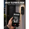HD Kameralı Akıllı Kapı Zili | Çift Yönlü Sesli Wi-Fi Görüntülü Kapı Zili
