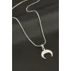 Hilal Çelik Kolye