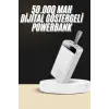 Hızlı Taşınabilir 50.000 Mah Powerbank Led Ekran Android ve İOS Uyumlu