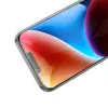HOCO 9D iPhone 15 Plus Tempered Kırılmaz Cam Ekran Koruyucu-(5775)