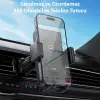 Hoco HW21 Klima Havalandırma Bölmesi Wireless Kablosuz Şarj Araç Telefon Tutucu-(5775)