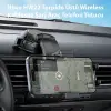 Hoco HW22 Torpido Üstü Wireless Kablosuz Şarj Araç Telefon Tutucu-(5775)