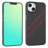 Hoco iPhone 14 Plus 6.7 Kılıf Kevlar Texture Darbe Emici Telefon Kılıfı-(5775)