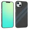 Hoco iPhone 14 Plus 6.7 Kılıf Kevlar Texture Darbe Emici Telefon Kılıfı-(5775)