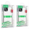 Hoco iPhone 15 Plus Anti-Fall Darbe Önleyici Airbag Manyetik Magsafe Silikon Kılıf-(5775)