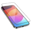 HOCO iPhone 15 Pro 5D Ful Tempered Kırılmaz Cam Ekran Koruyucu 25 Adet Set-(5775)