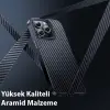 Hoco iPhone 15 Pro Max AS7 Kevlar Kılıf Manyetik Magsafeli Telefon Kılıfı-(5775)