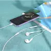 HOCO M111 Primero Lightning Kulakiçi Mikrofonlu Kablolu Kulaklık-(5775)