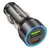 HOCO NZ12A Action PD43W USB + Type-C Hızlı Şarj Araç Çakmaklı Şarj Aleti-(5775)
