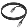Hoco U129 Transparan Type-C to Lightning  Data ve Şarj Kablosu 1m-(5775)