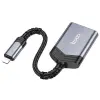 Hoco UA25 2-in-1 İPhone Lightning Kart Okuyucu-(5775)