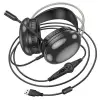 HOCO W109 Plus Rich USB7.1 Gaming Kulaküstü Kulaklık-(5775)
