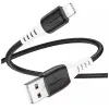 HOCO X82 iPhone Lightning to USB 2.4A Silikon Data ve Şarj Kablosu-(5775)