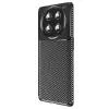 Honor Magic 7 Lite Kılıf Auto Fus Karbon Kapak - Siyah