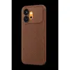 Huawei Honor 600 Thermax  Kılıf - Kahverengi