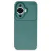 Huawei Nova 12s Kılıf Auto Focus Karbon Kapak - Koyu Yeşil