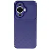 Huawei Nova 12s Kılıf Auto Focus Karbon Kapak - Lacivert