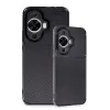 Huawei Nova 12s Kılıf Auto Focus Karbon Kapak - Siyah