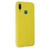 Huawei P20 Lite Kılıf Nano İçi Kadife  - Sarı