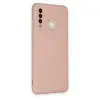 Huawei P30 Lite Kılıf Nano İçi Kadife  - Pudra