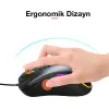 HXSJ J900 USB Kablolu RGB Dpi Oyuncu Mouse Gaming Mouse-(5775)