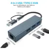 INCA IUTP-03T USB HUBX3 USB 3.0 10 GBPS+ETHERNET RJ45 1000MBPS ÇOKLAYICI