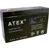 İnce Akü 6v 12ah Amper Bx40